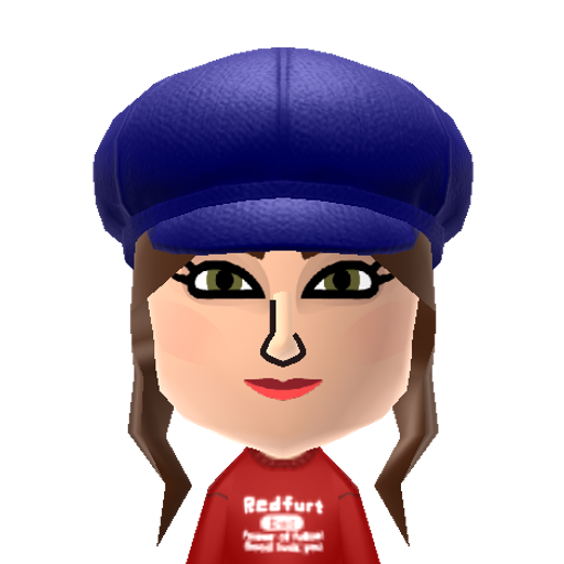 Thirteen Mii character: By @squeakyrob (TikTok)