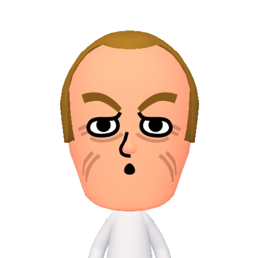 no name Mii character: This Mii is from the Switch SDK as a SampleDB Mii.