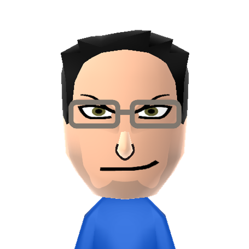 Hughes Mii character: From the animes "Fullmetal Alchemist" and "Fullmetal Alchemist: Brotherhood".