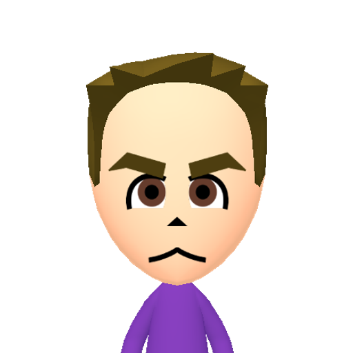 no name Mii character: This Mii is from the Switch SDK as a SampleDB Mii.