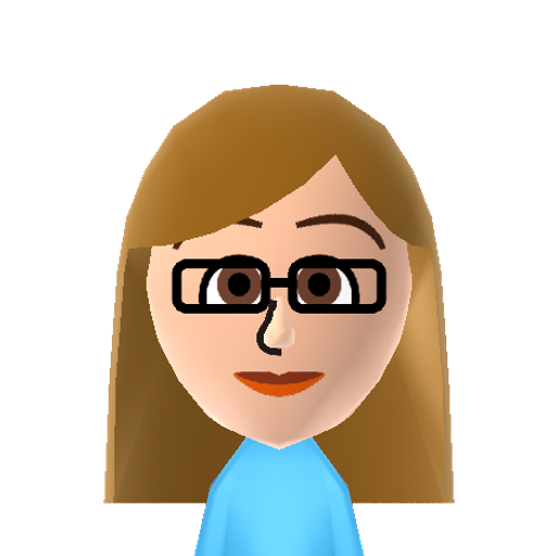 Bethany Mii character: From the Youtube Gaming channel VenturianTale.