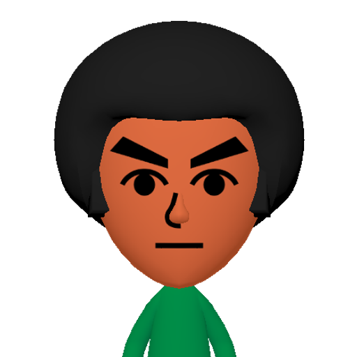 no name Mii character: This Mii is from the Switch SDK as a SampleDB Mii.