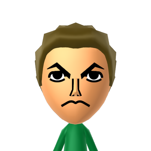 ? Mii character: A Mii uploaded to Check Mii Out Channel (WiiLInk)