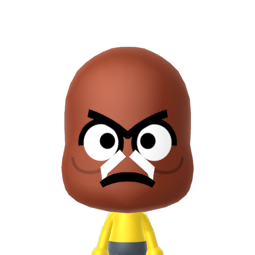 Goomba Mii character: from the Mario franchise