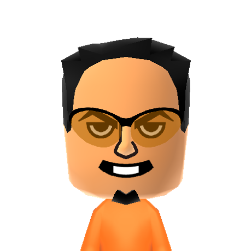 Kazuya Mii character: from Custom CPU Mii (Pack 4) QR Codes [@jere_asikainen]