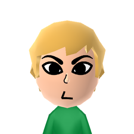 Toon Link Mii character preview