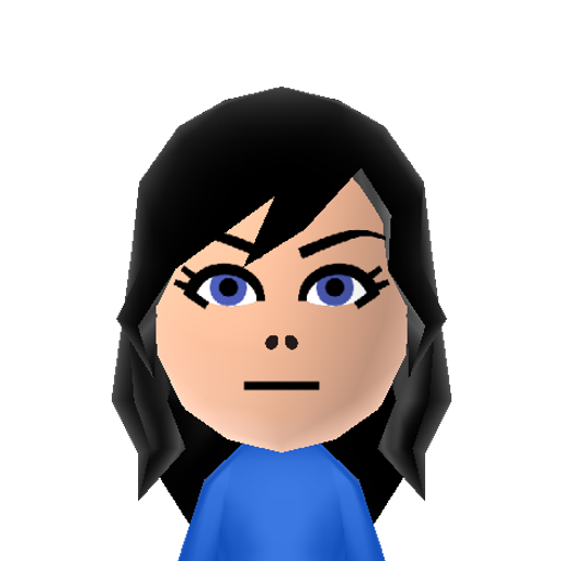 Miriam Mii character: From the game "Bloodstained: Ritual of the Night"
