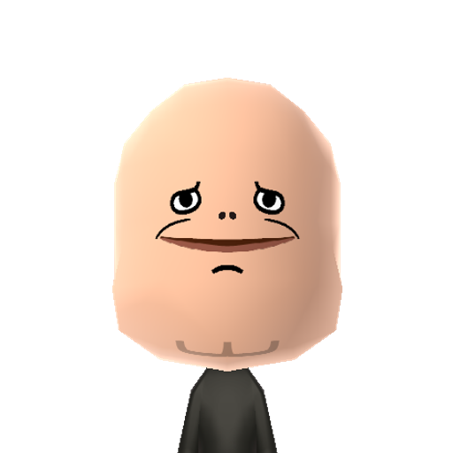 4everAlone Mii character: This Mii is a Meme