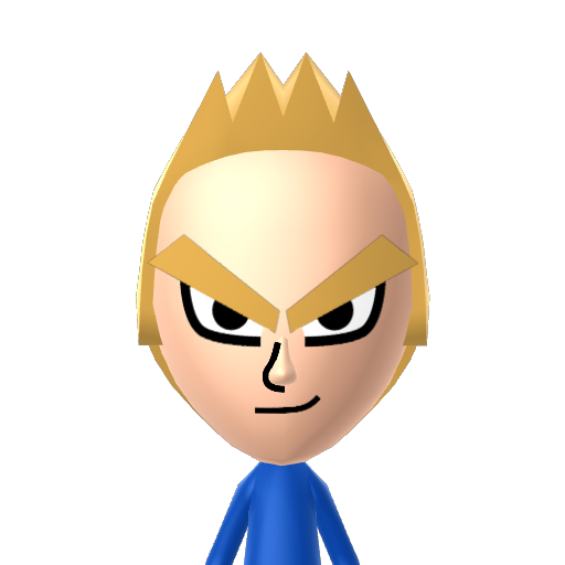 ? Mii character: A Mii uploaded to Check Mii Out Channel (WiiLInk)