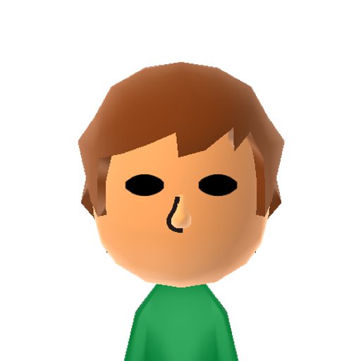 Andrew H. Mii character: "Homestuck" author's self-insert.