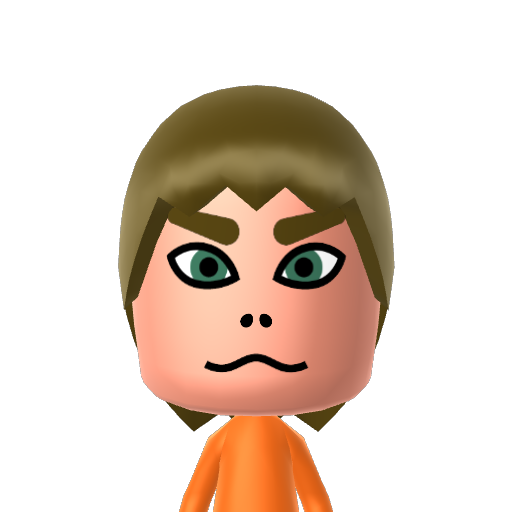멂멈멉멋멍멎멓메멕멘 Mii character: This is a Mii for testing Mii nicknames.