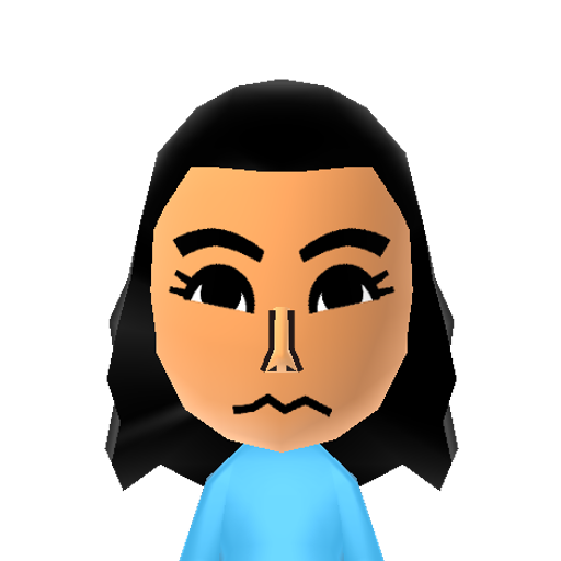 Pearl Mii character preview