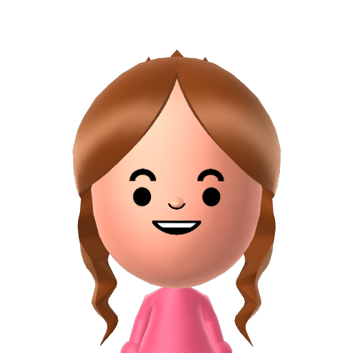 ピンプク Mii character: This is a Club Look-See Mii from My Pokémon Ranch, released in 2008