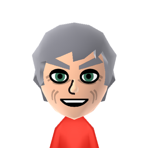 Real Mario Mii character: American voice actor who is most famous for voicing Nintendo's Mascot, Mario.