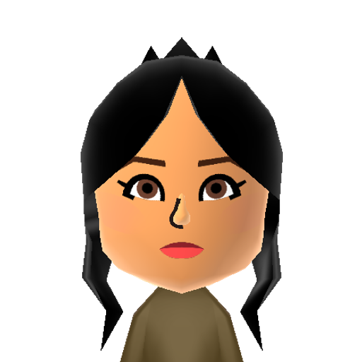 Rey Mii character preview