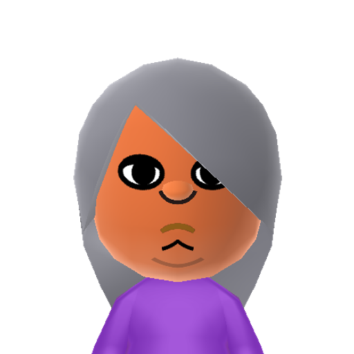 Amethyst Mii character preview