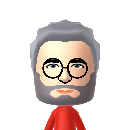 G.Lucas Mii character: George Lucas is an American Director, Producer and Screenwriter.