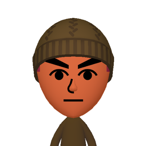 no name Mii character: This Mii is from the Switch SDK as a SampleDB Mii.