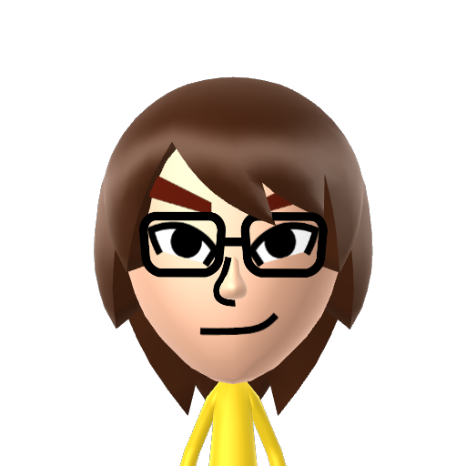Nin★Sparxy Mii character: from My Wii U Friend List (July 2017) [@AwesomeGamerland]