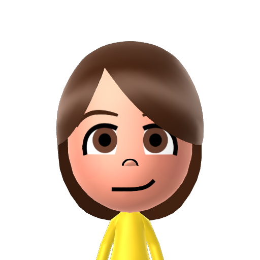 ? Mii character: A Mii uploaded to Check Mii Out Channel (WiiLInk)