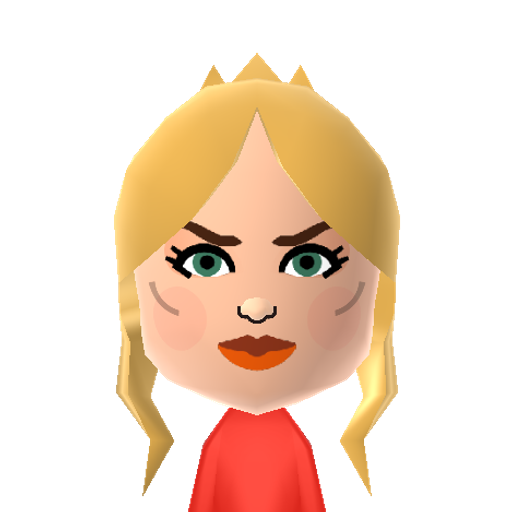 Cersei L. Mii character: Lena Headey's character from HBO's hit show Game of Thrones!