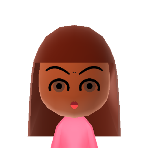 Cinder Mii character preview