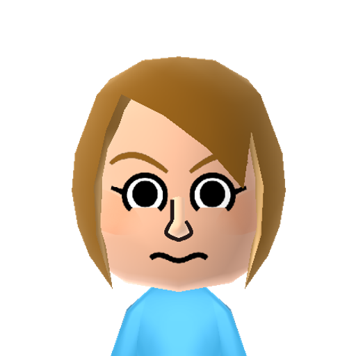 NINTENDO Mii character: A Mii found in unused WaraWara files