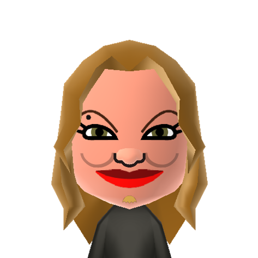 Fergie Mii character preview