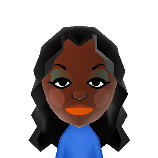 アレサ Mii character: A Mii from JOYSOUND Wii
