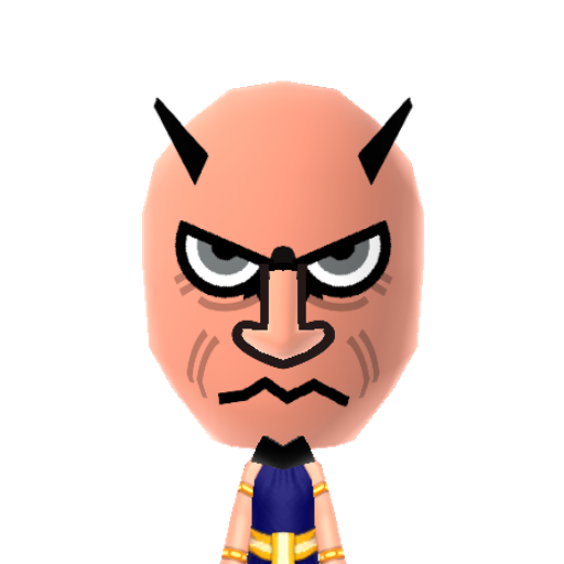 Satan Mii character: Known by many names including Lucifer, the prince of darkness, the devil, etc.