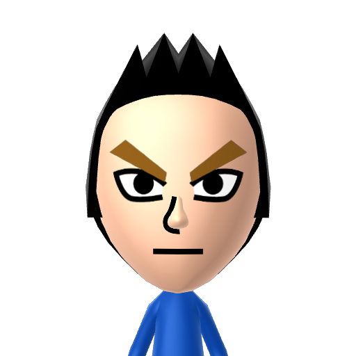 ? Mii character: A Mii uploaded to Check Mii Out Channel (WiiLInk)
