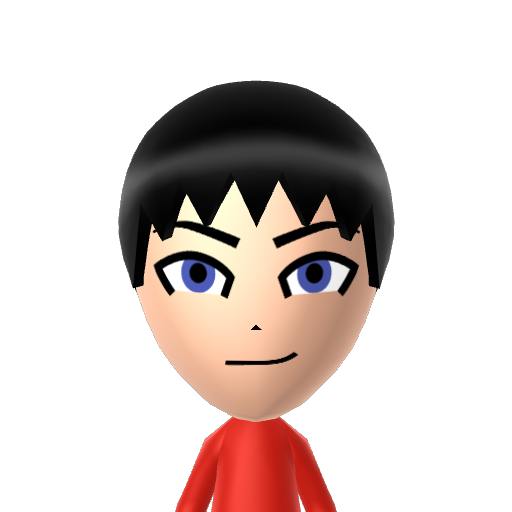 Sample 03 Mii character: A Mii used for promoting Mii Fighter Costumes