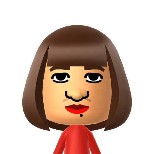 E.Domingo Mii character: Euegene Domingo actor, comedian and game show host. her recent movie was Ang Babae Sa Septic Tank 3. and host the game show Celebrity Bluff.