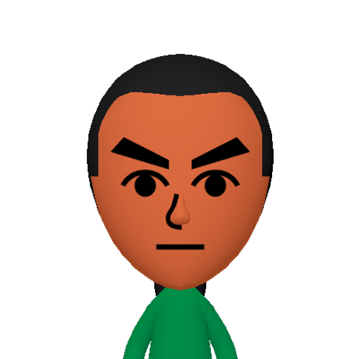 no name Mii character: This Mii is from the Switch SDK as a SampleDB Mii.