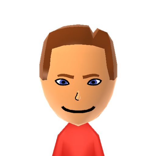 jaime Mii character: Professional stock car racing driver.