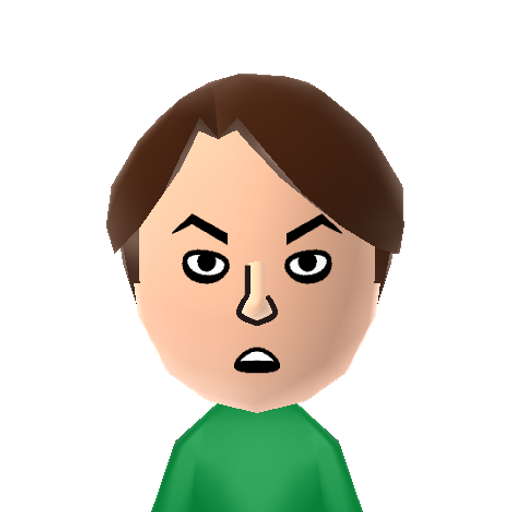 Boris Mii character preview