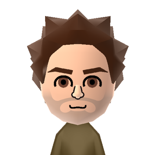 Giorgio Mii character: From the TV show "Ancient Aliens".