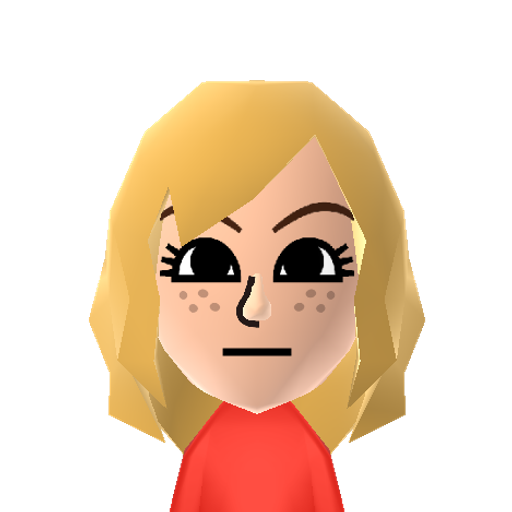 Mia Mii character: These are extracted and derived from the Mii Central Miis from the 3DS Miitopia.