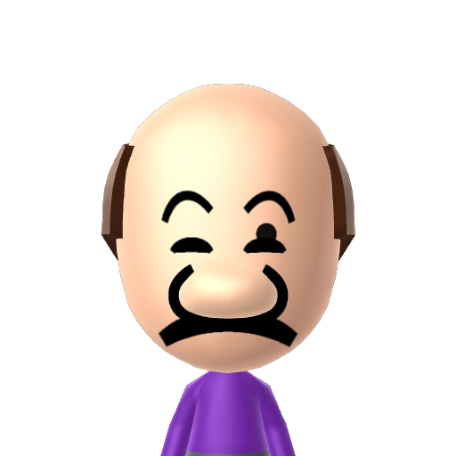 Mr Mayor Mii character: These are extracted and derived from the Mii Central Miis from the 3DS Miitopia.