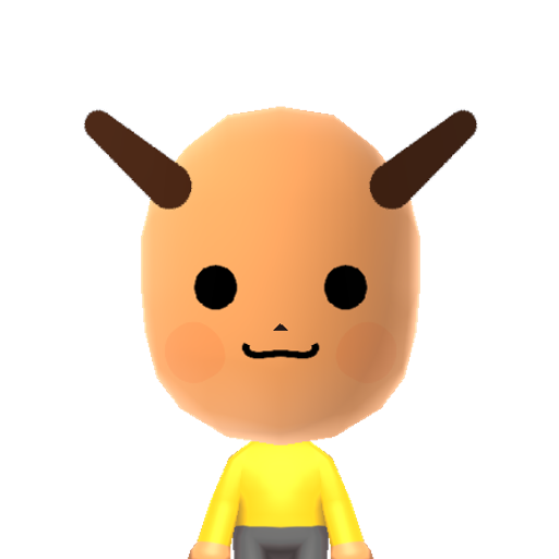 Pikachu Mii character: These are extracted and derived from the Mii Central Miis from the 3DS Miitopia.