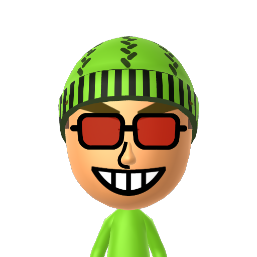 ? Mii character: A Mii uploaded to Check Mii Out Channel (WiiLInk)