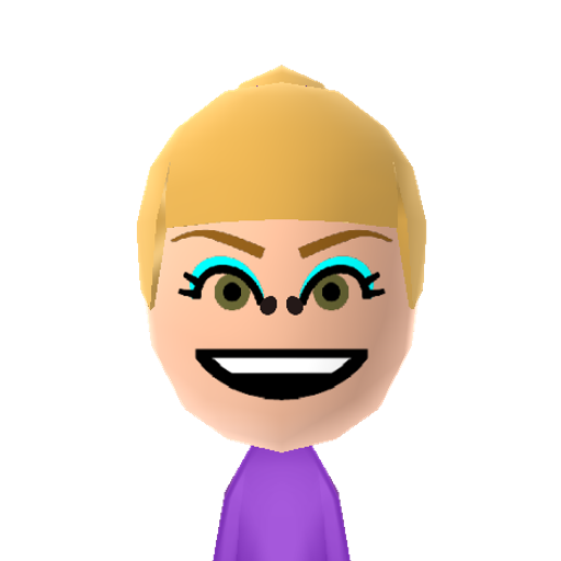 tr7rfy6rtf Mii character: A Mii from the Game Grumps' Wii