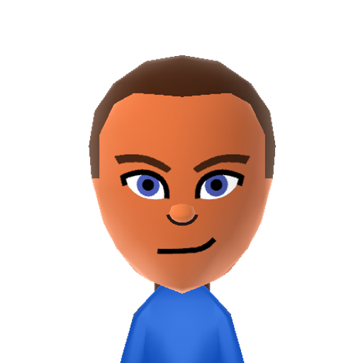 Sokka Mii character preview