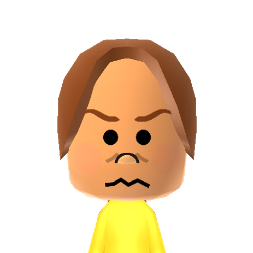 NINTENDO Mii character: a Default WaraWara Plaza Mii