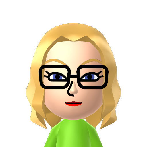 Sandrine Mii character: A Mii from Last Day of WaraWara Plaza, a mod for Nintendo Wii U (WaraWara Plaza)