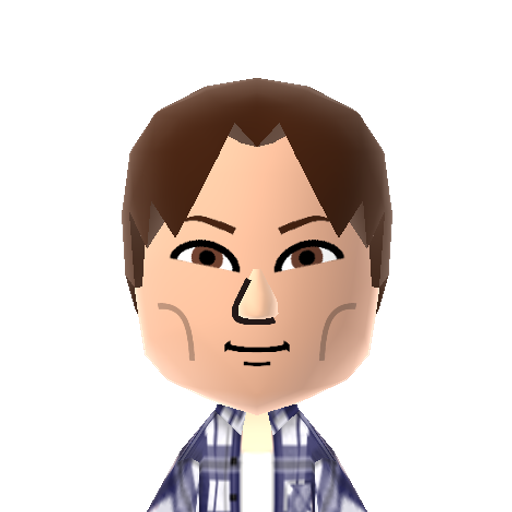 dean Mii character preview