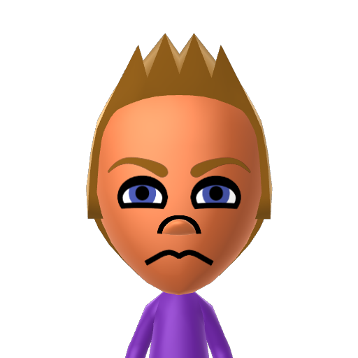 ? Mii character: A Mii uploaded to Check Mii Out Channel (WiiLInk)