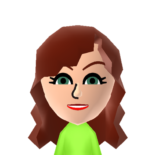 Ariel Mii character preview