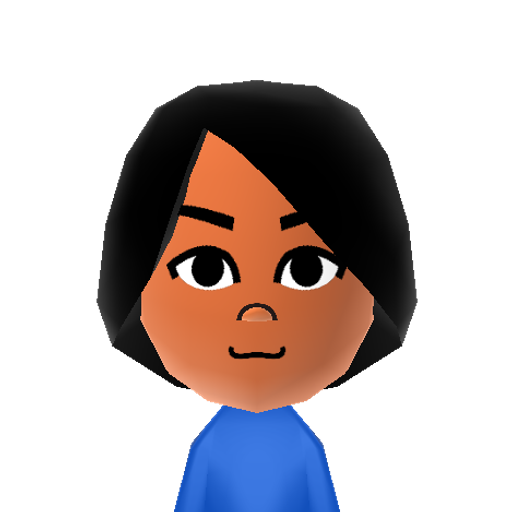 Cedric Mii character preview