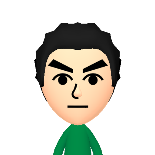 no name Mii character: This Mii is from the Switch SDK as a SampleDB Mii.
